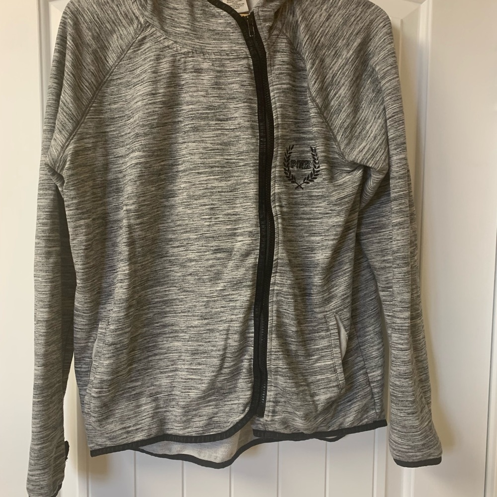 PINK zip up hoodie